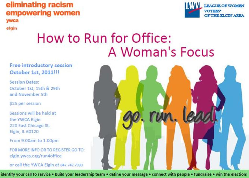Learn the Do's and Don'ts of running for offices: School Board, Library Board, Township, County, City Council, etc.