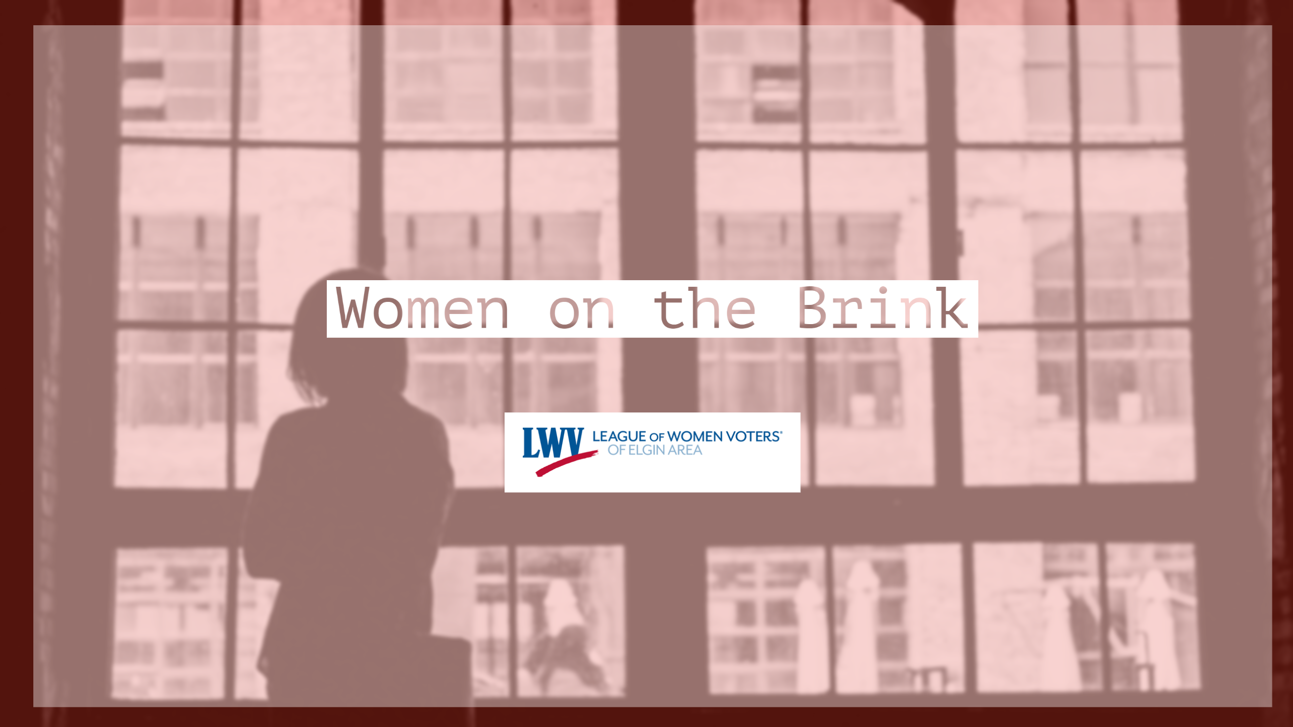 Women on the Brink event
