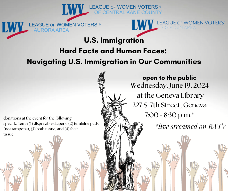 League of Women Voters Hosts Educational Program on U.S. Immigration