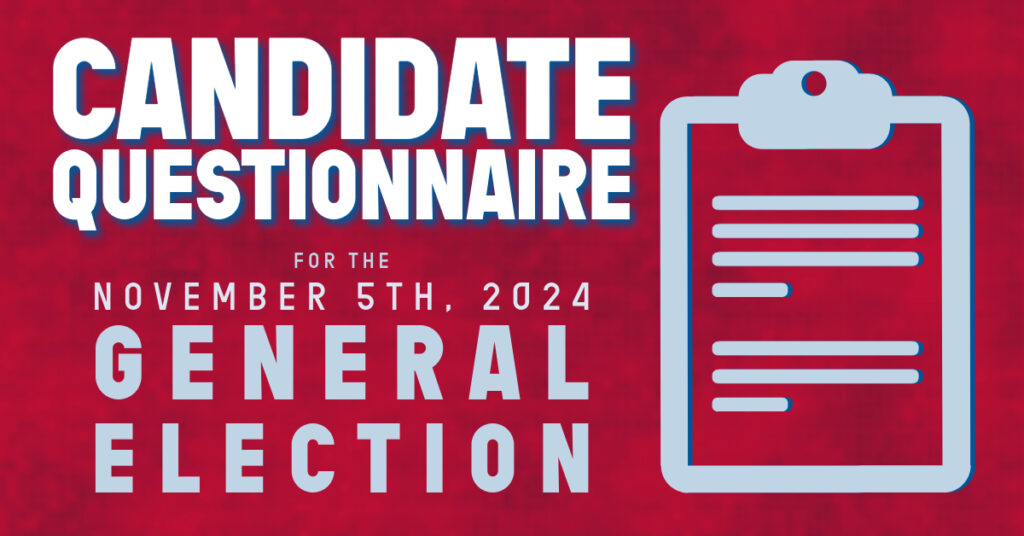 Click here for Candidate Questionairre